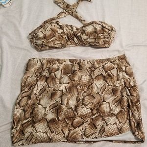 Antonio Melani 2-piece Skirted Swimsuit SZ L